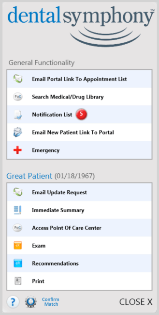 menu_screenshot_confirmpatientmatch
